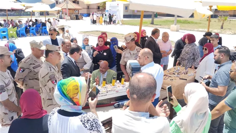 أبرز منتجات المعرض الثامن لذوي الإعاقة بدمياط