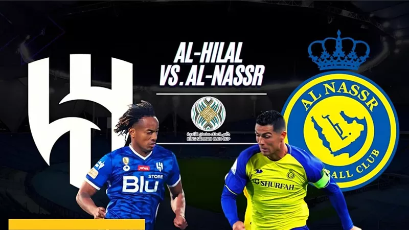 موعد نهائي كأس الملك سلمان بين الهلال والنصر والقناة الناقلة