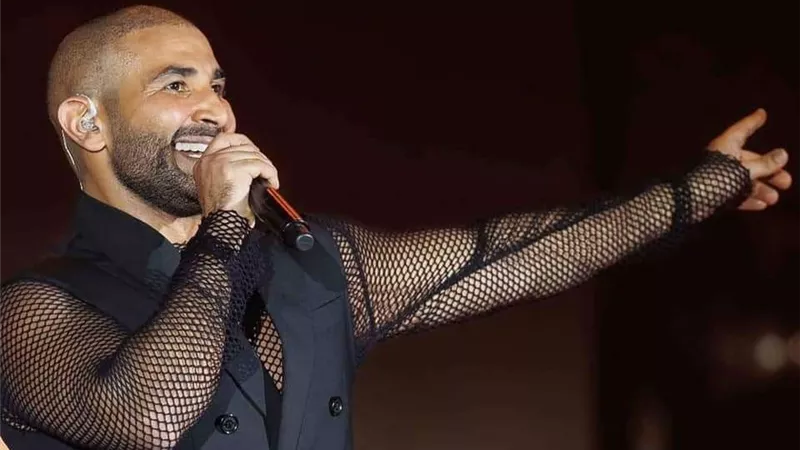 أحمد سعد يتوعد الجمهور في  حفل ليلة الدموع