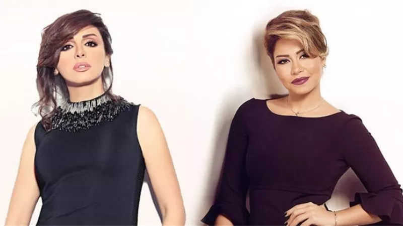رسائل أنغام وشيرين عبد الوهاب تقطع ألسنة الشائعات