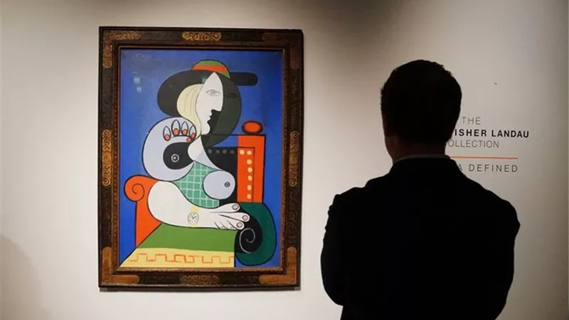  لوحة بيكاسو في دار مزادات بدبي لأول مرة