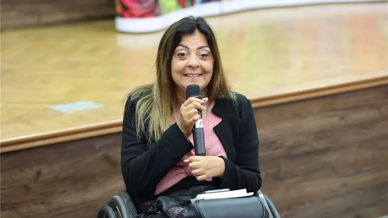 إيمان كريم: معارض منتجات ذوي الإعاقة لإدماجهم في المجتمع