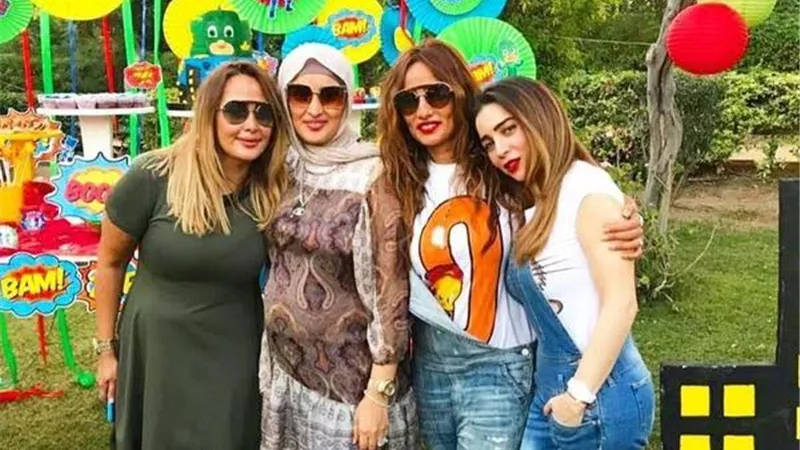 زينة تحتفل بعيد ميلاد طفليها وتشارك صورهما لأول مرة (صور)
