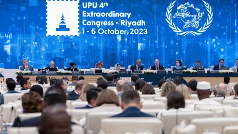 البريد المصري يشارك في المؤتمر الاستثنائي الرابع للاتحاد البريدي العالمي والقمة الإستراتيجية بالرياض