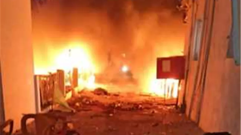 قصف المستشفى الأهلي العربي في غزة واستشهاد 500 فلسطيني بغارة إسرائيلية