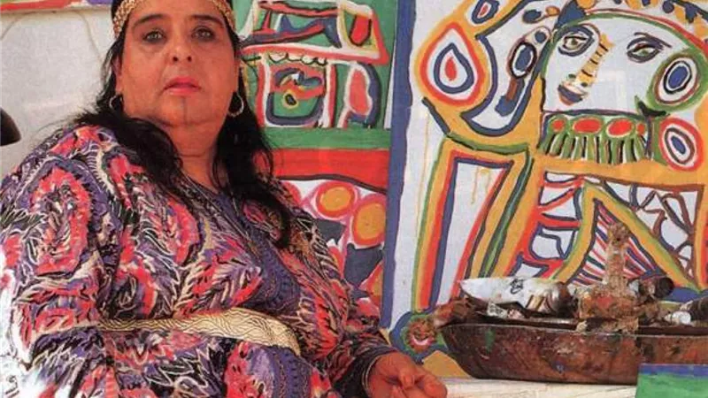 الشعيبية طلال | فنانة تشكيلية مغربية لوحاتها غزت العالم