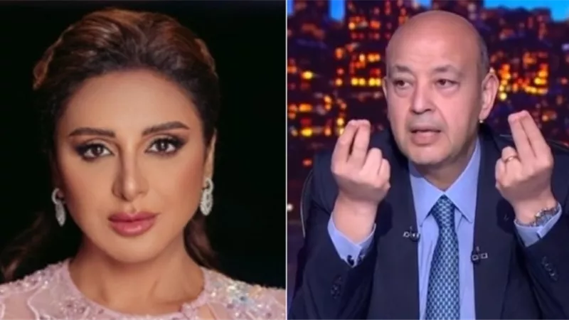 عمرو أديب وأنغام