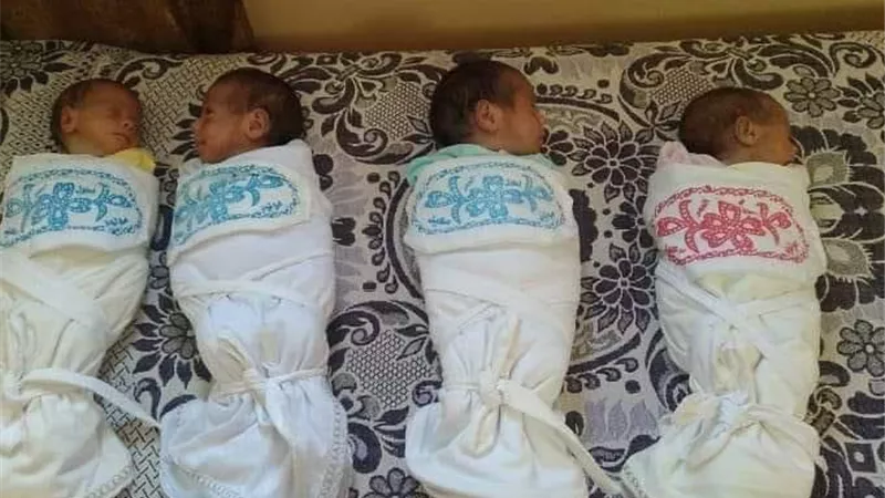 أسرة فلسطينية ترزق بـ4 توائم بعد 16 عامًا فقتلتهم إسرائيل