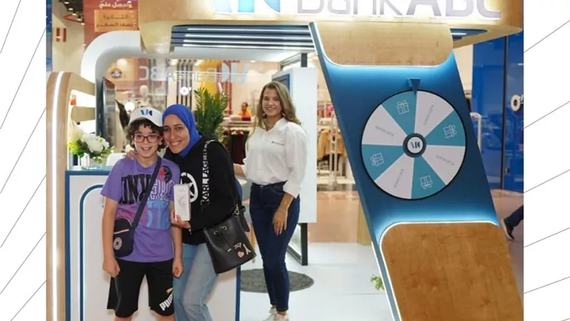 بنك ABC يستقبل زائريه بجناح مول العرب من 19-29 أكتوبر