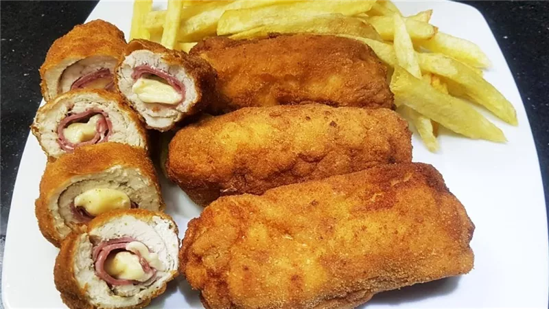 طريقة عمل دجاج الكوردن بلو مثل المطاعم 