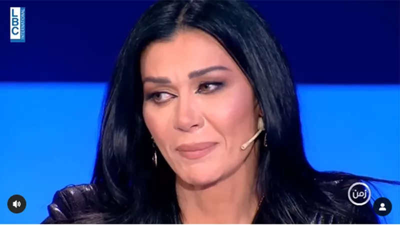 نادين الراسي تبكي على الهواء بسبب صورة (فيديو)