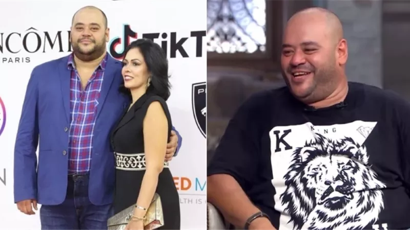 محمد ممدوح يفجر مفاجأة بشأن عمل زوجته ويعترف: أنا عايش لها (فيديو)