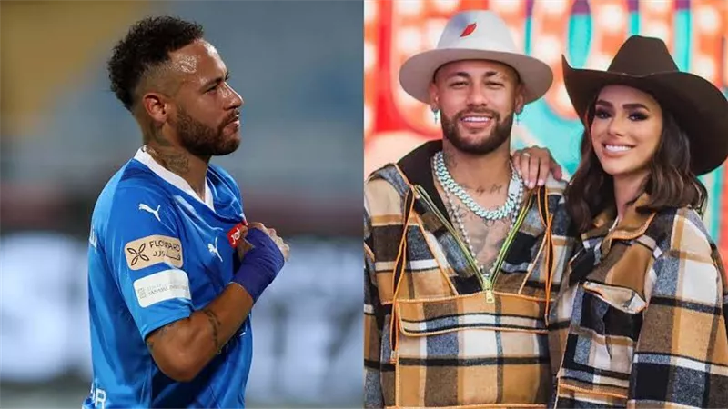 برونا بيانكاردي تعلن انفصالها عن نيمار بعد إنجاب ابنتهما