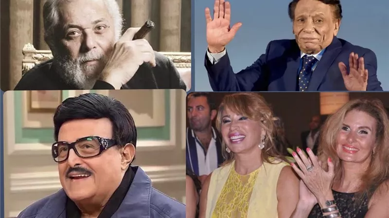 5 مشاهير زينت أسماؤهم معالم مصر قبل عادل إمام