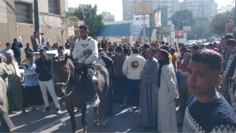 مسيرة بالخيول في ثالث أيام الانتخابات الرئاسية 2024 (صور)