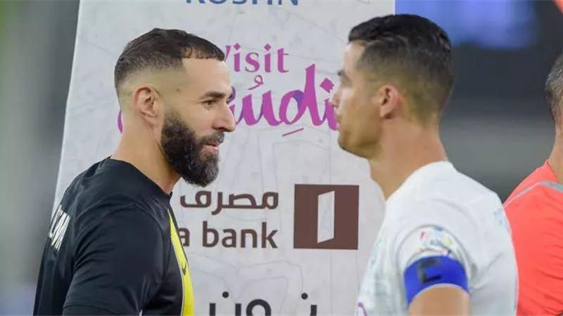كريم بنزيما يفجر الأزمات داخل اتحاد جدة ورونالدو يتصدر المشهد