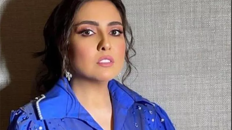 النجمة مي كساب تبكي على الهواء.. ما السبب؟ | فيديو