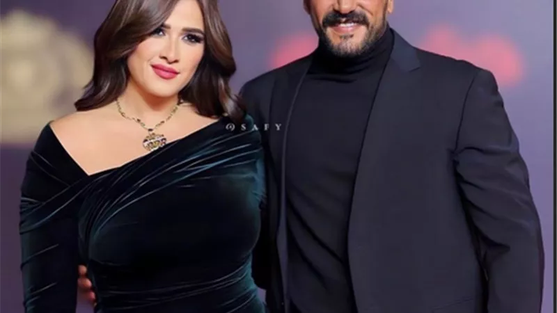 كيفت احتفلت ياسمين عبدالعزيز وزوجها أحمد العوضي برأس السنة؟