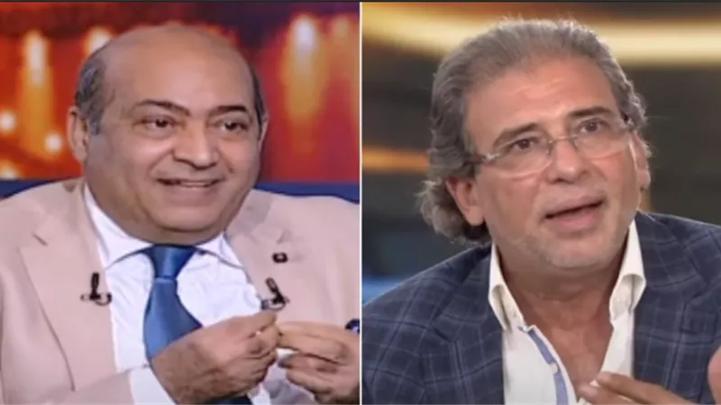 مشادة كلامية بين طارق الشناوي وخالد يوسف على الهواء (فيديو)
