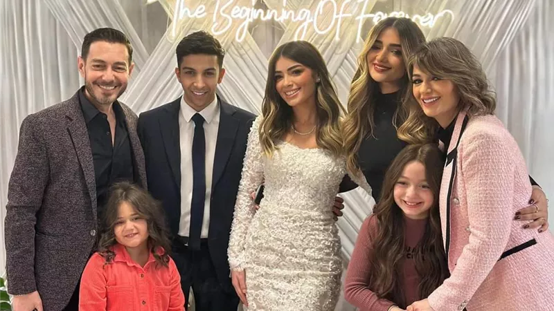 مفاجأة في فارق السن بين هشام جمال وليلى أحمد زاهر