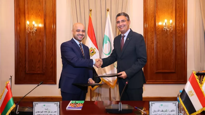 اتفاقية تعاون بين البريد المصري والعُماني لتبادل الخبرات وتطوير الخدمات اللوجستية
