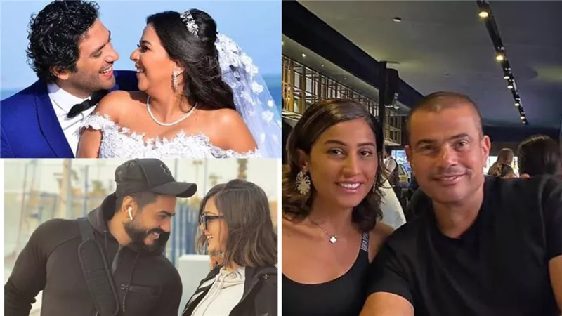 6 نجوم صدموا الجمهور بارتباطهم قبل هشام جمال وليلى زاهر