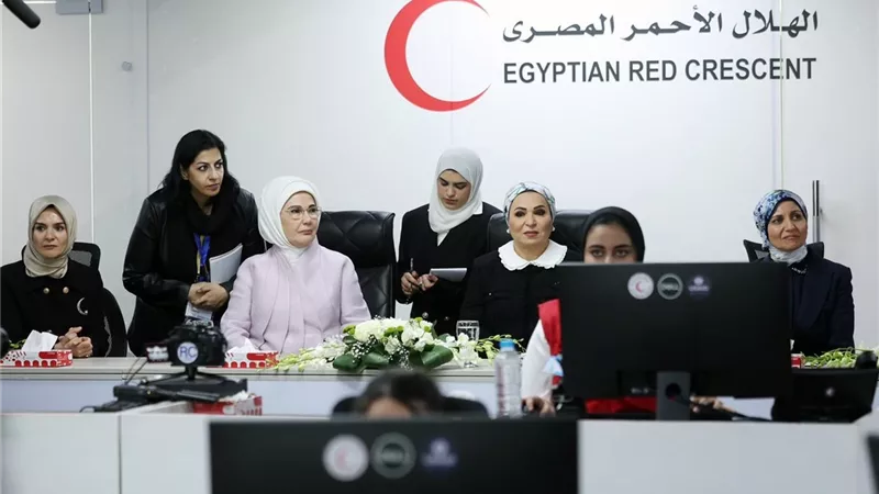 انتصار السيسي لأمينة أردوغان: «خطوة عزيزة» (فيديو)
