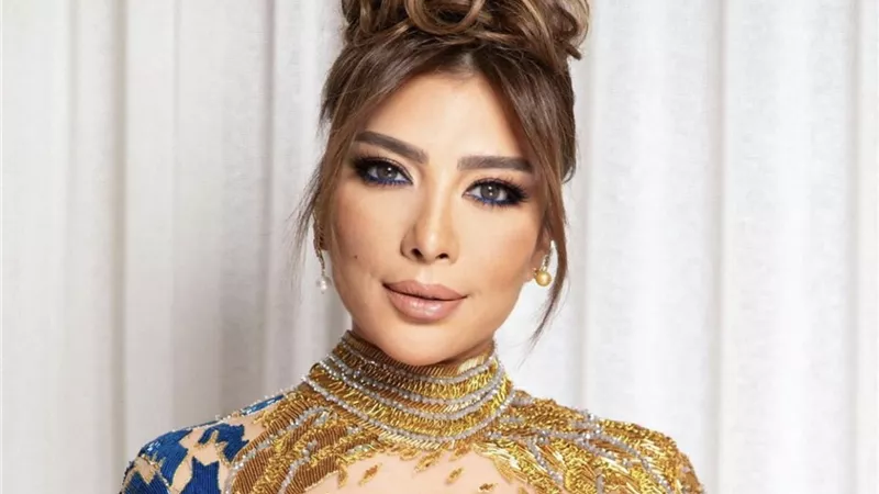أصالة تشع جمالا وأناقة في حفل صناع الأمل بدبي ( صور)