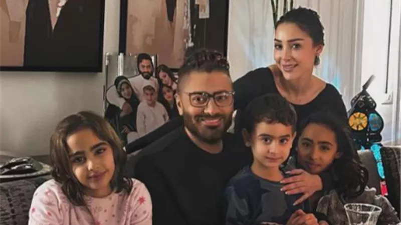 إفطار اليوم الأول من رمضان يجمع تامر حسني وبسمة بوسيل.. هل عادا؟