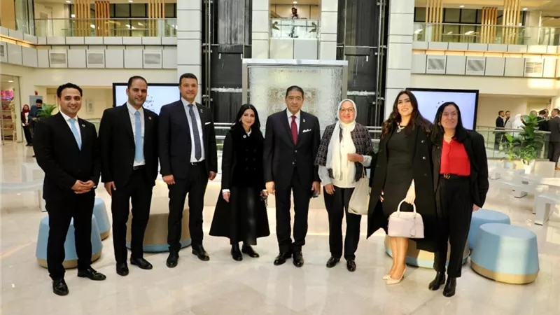 مؤسسة التجاري الدولي تشارك في افتتاح مستشفى أهل مصر باعتبارها الراعي الماسي
