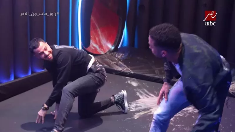 صدمة عبد المنعم والونش في «رامز جاب من الآخر » : إيه جابك هنا