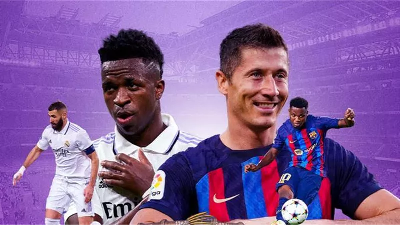 ريال مدريد وبرشلونة يضربان موعدا لكلاسيكو حسم الدوري اليوم