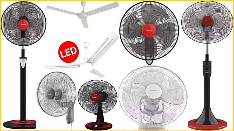 أسعار مراوح السقف والحائط والاستاند في الأسواق المصرية 2024  