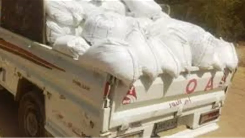 ضبط 32 طن دقيق أبيض وبلدي مدعم خلال 24 ساعة
