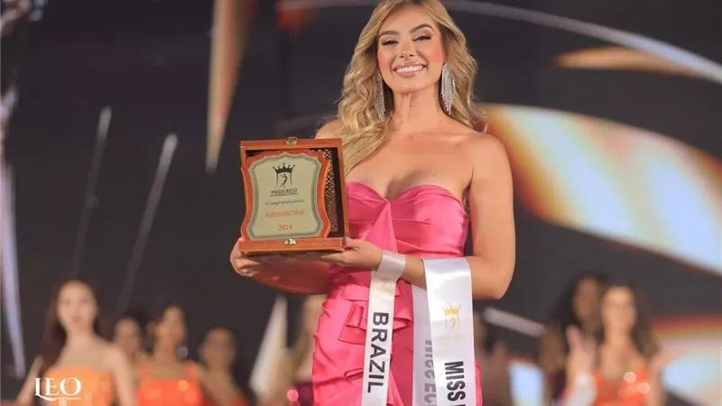 البرازيل تفوز بجائزة اختيار الجمهور في مسابقة ملكة جمال البيئة العالمية 2024