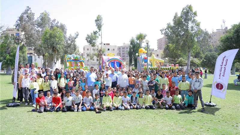بنك مصر يشارك الاطفال احتفالهم بيوم اليتيم في 15 محافظة