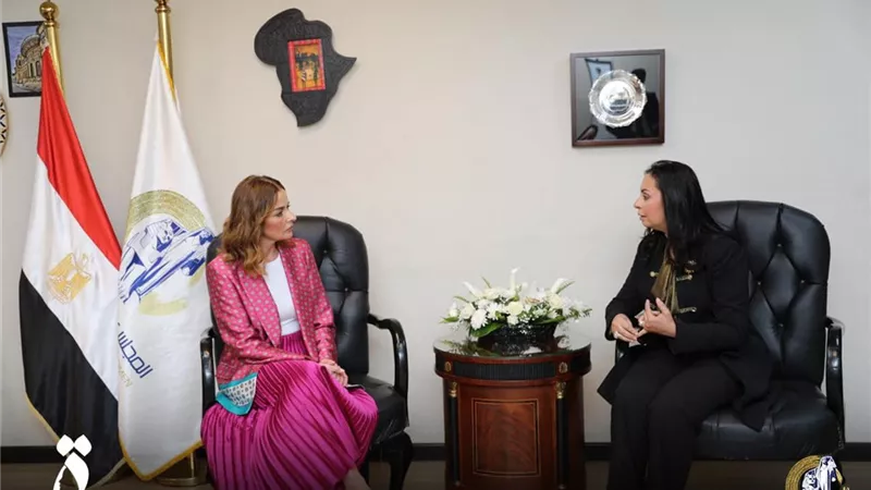 القومي للمرأة يستقبل قرينة رئيس مجلس رئاسة جمهورية البوسنة والهرسك